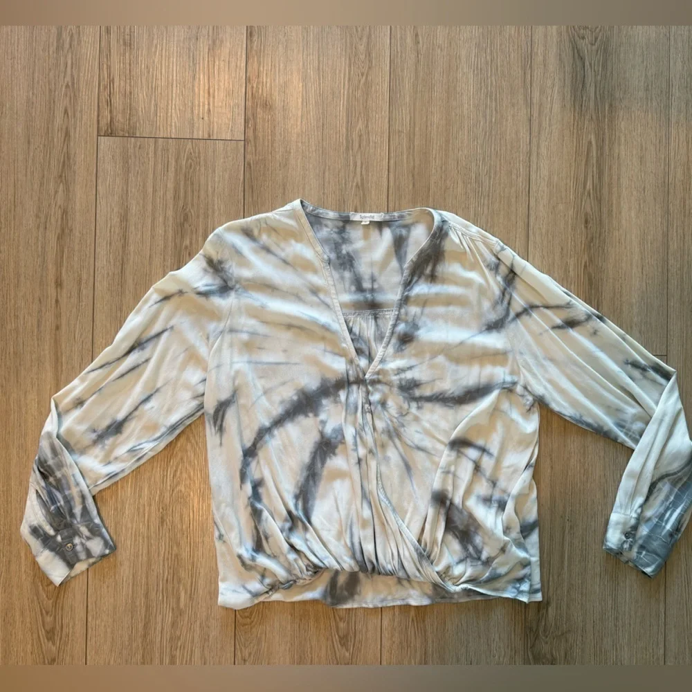 Splendid Tie Dye Blouse Size M